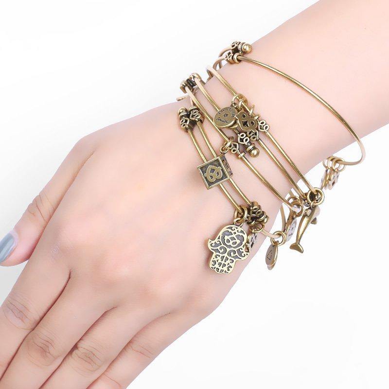 Romantic Paris Charm Bangle