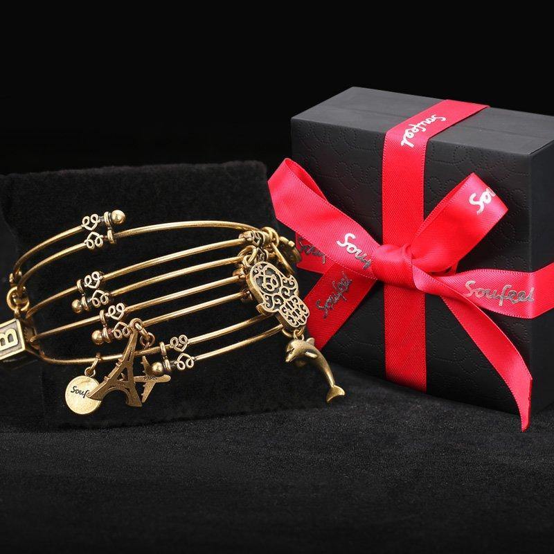 Infinity Love Charm Bangle