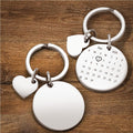 Customized Calendar Keychain Photo Keychain Couple Gift Wedding Memorial Keychain