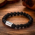 Custom Bracelet Engraved Bracelet Men's Bracelet Gifts for Husband/Boyfriend
