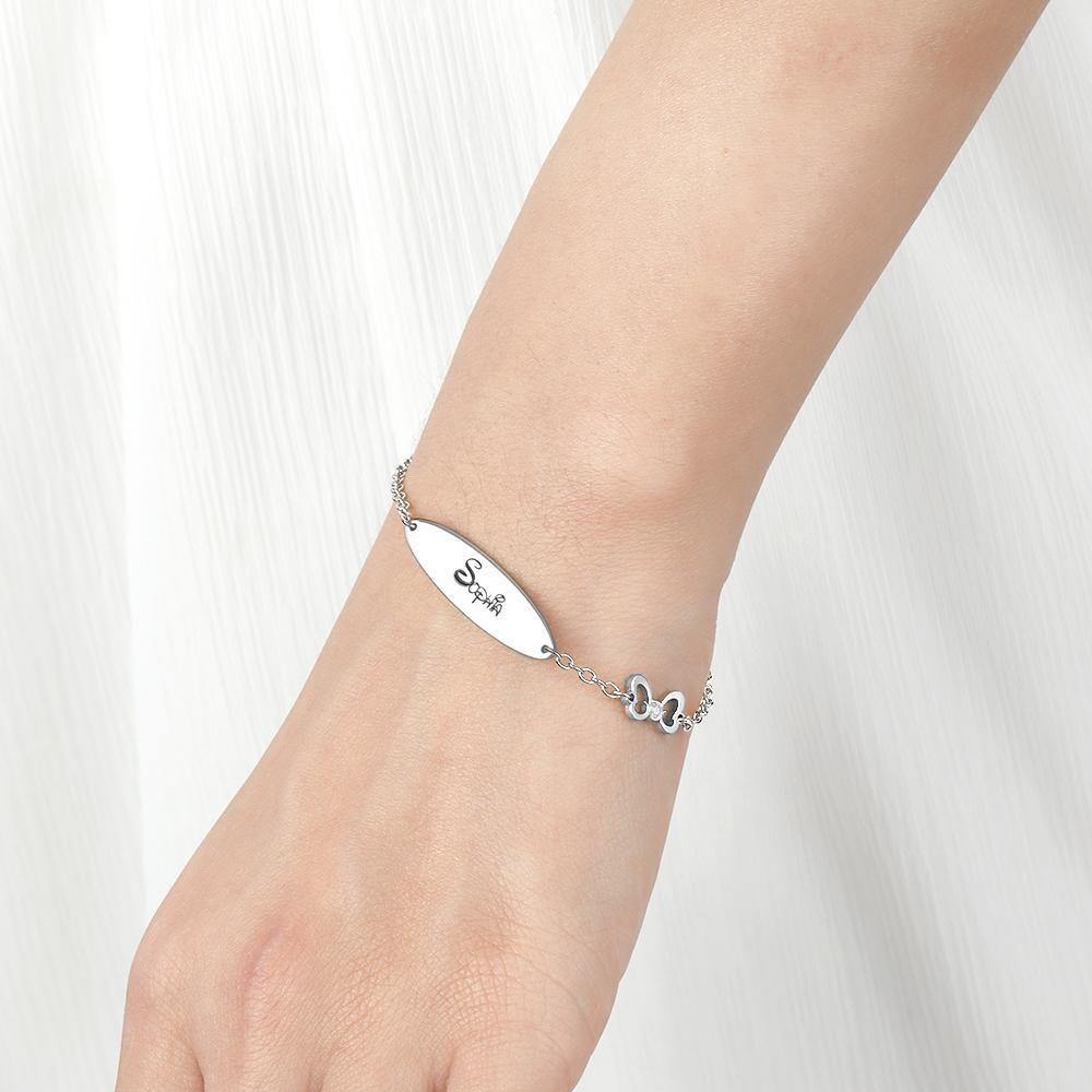 Engraved Bracelet Personalized Bracelet Name Jewelry, Name Bracelet