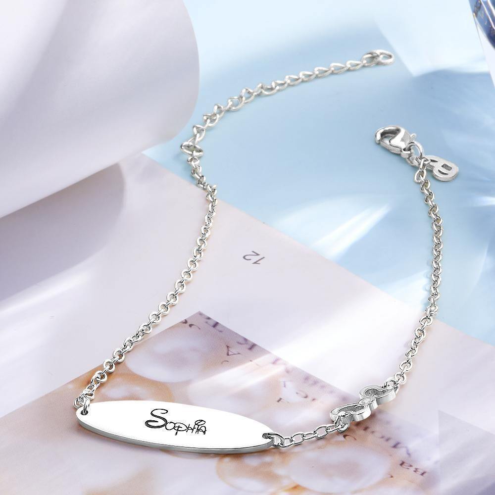 Engraved Bracelet Personalized Bracelet Name Jewelry, Name Bracelet