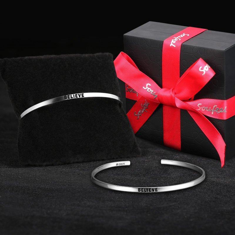 Engraved Bangle Silver