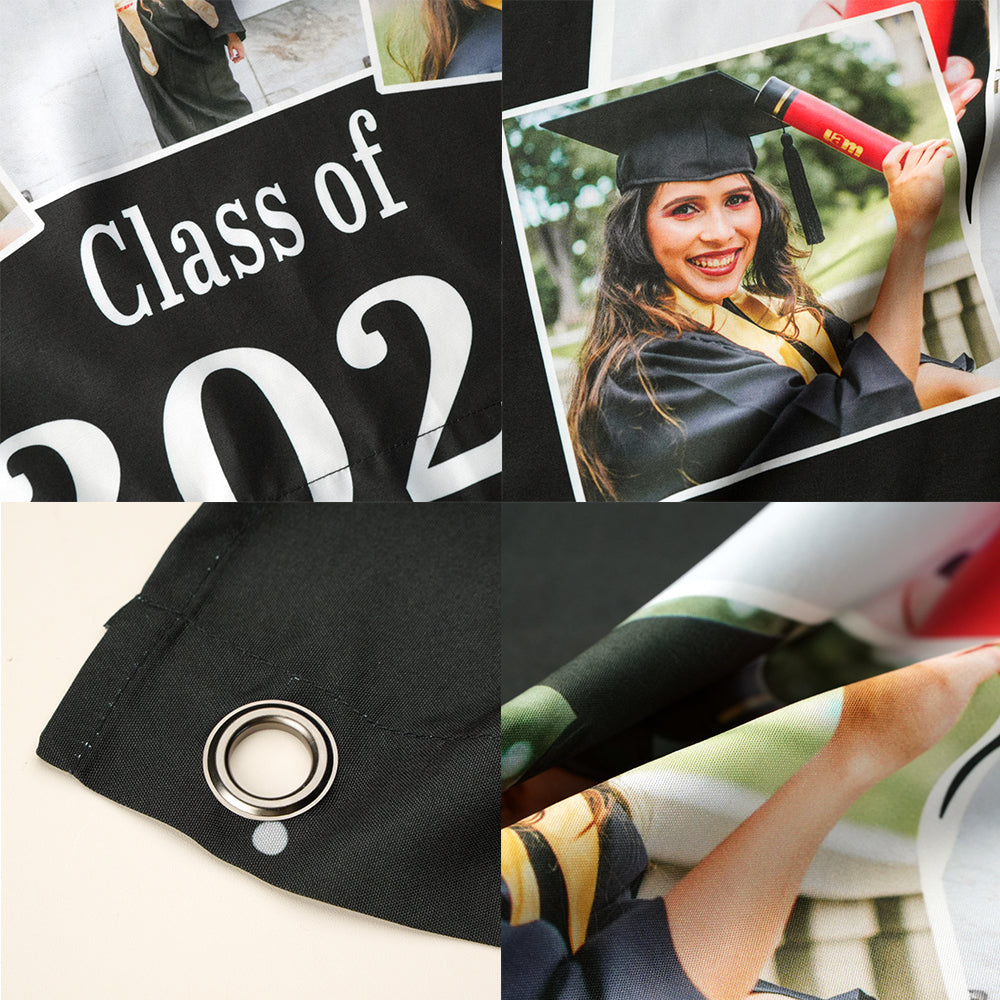 Custom Graduation Photo Banner Picture of Success Banner Home Decor Graduation Gifts