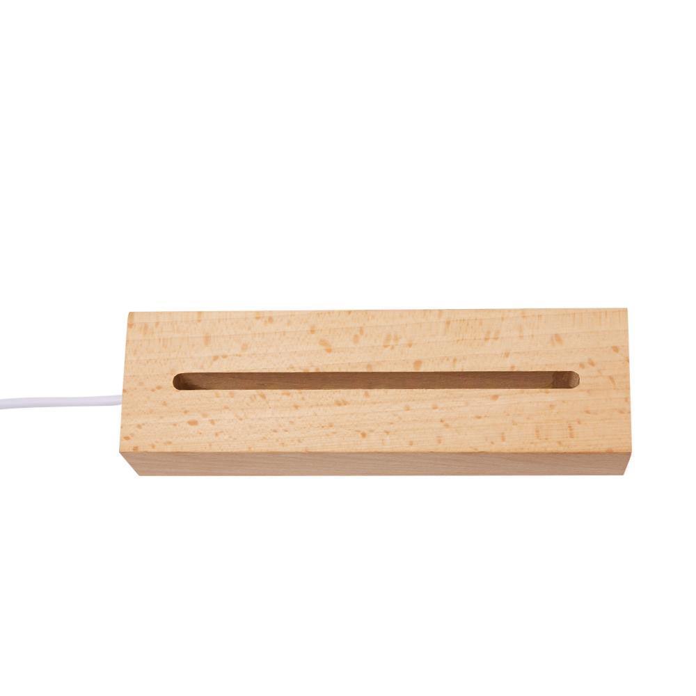 Spotify Code Night Light Base Wooden Gifts