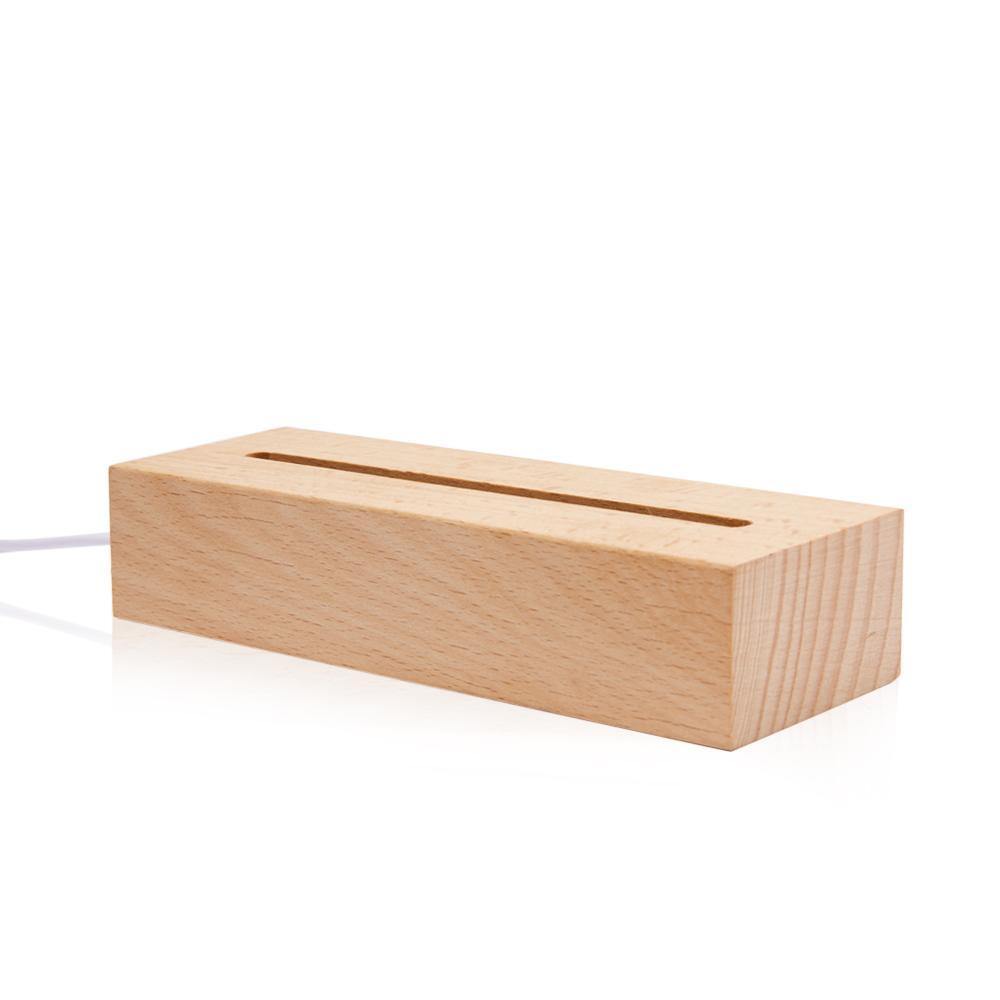 Spotify Code Night Light Base Wooden Gifts