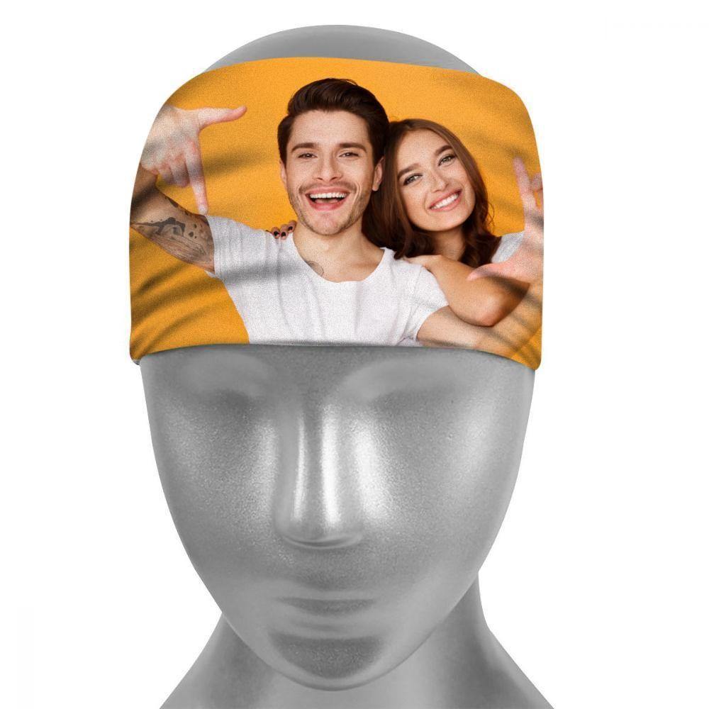 Custom Photo Sweatbands Couple