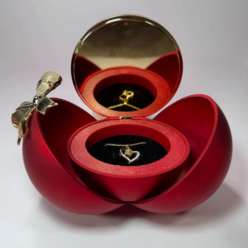 Projection Necklace & Rose Gift Sphere