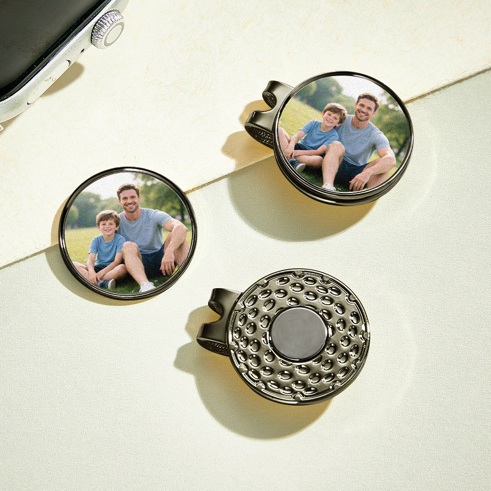 Photo Golf Marker, Golf Marker and Clip Set, Custom Golf Gifts For Her, Custom Golf Marker, Golfing Accessory, Personalized Golf Marker