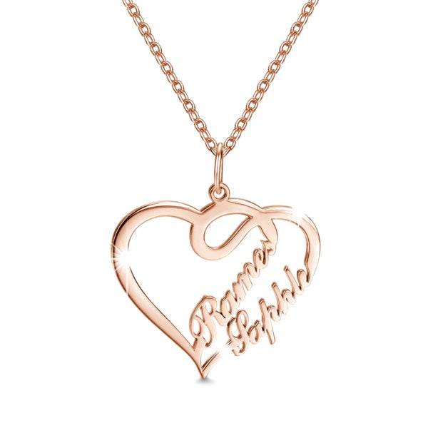 Soufeel Gold "Carrie" Style Name Necklace Gifts For Her