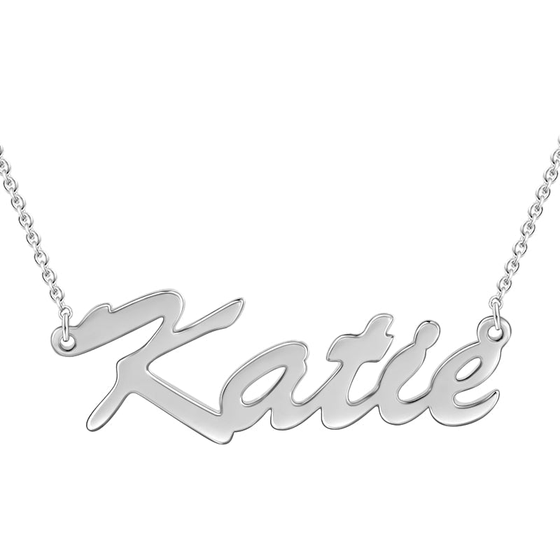 Soufeel Gold "Carrie" Style Name Necklace Gifts For Her