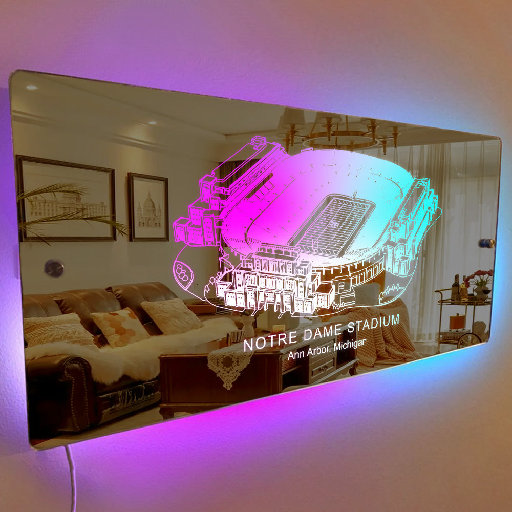 Football Stadium Mirror Light Gifts for Sports Lovers