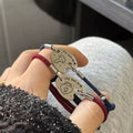 Personalized Palette Bracelet Custom Logo & Text Engraved Adjustable Bracelet Gift for Friends for Couple