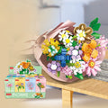 Flower Bouquet Building Blocks Collectible Floral Countdown Gift 12 Days of Christmas