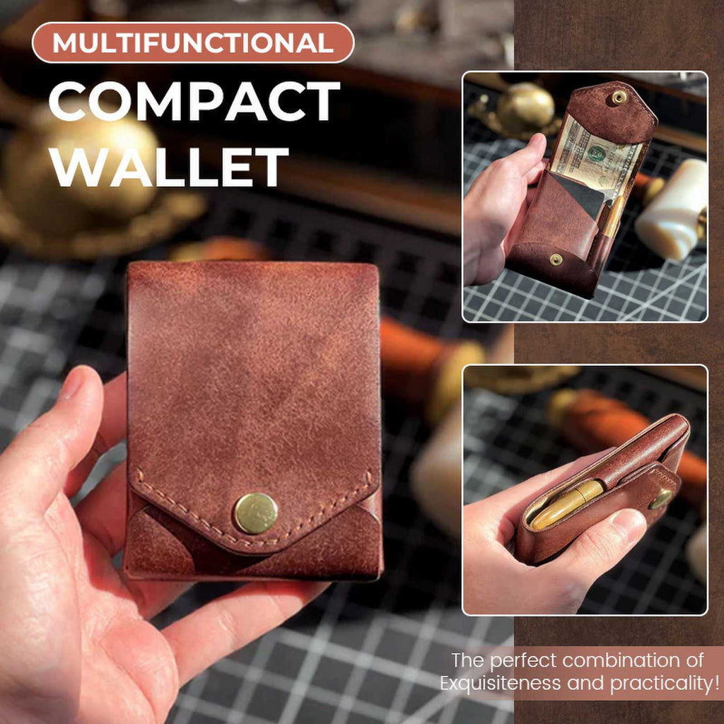 Men's Wallet Minimalist Vertical Wallet Best Gifts for Him