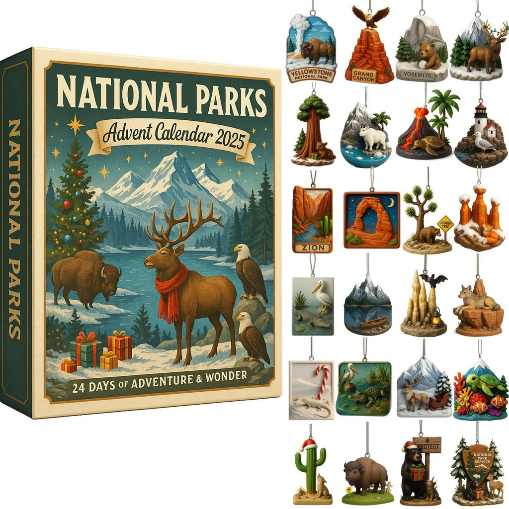 National Park Advent Calendar Christmas Countdown Calendar
