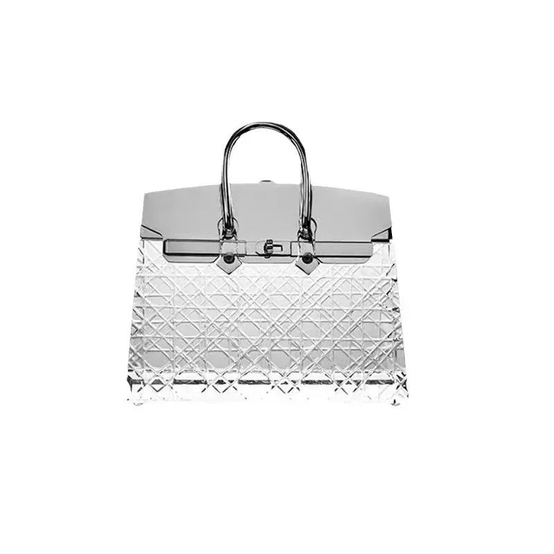 Night Light Crystal Handbag Lamp Luxury Bedside Ambient Light LED Purse Lamp Novelty Desktop Ornament Romantic Birthday Gift for Women