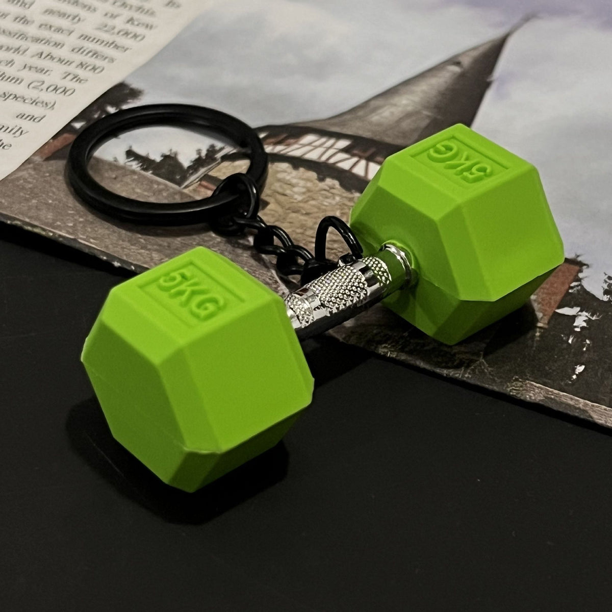 Weightlifting Dumbbells Keychain Accessories Equipment Mini Keychain