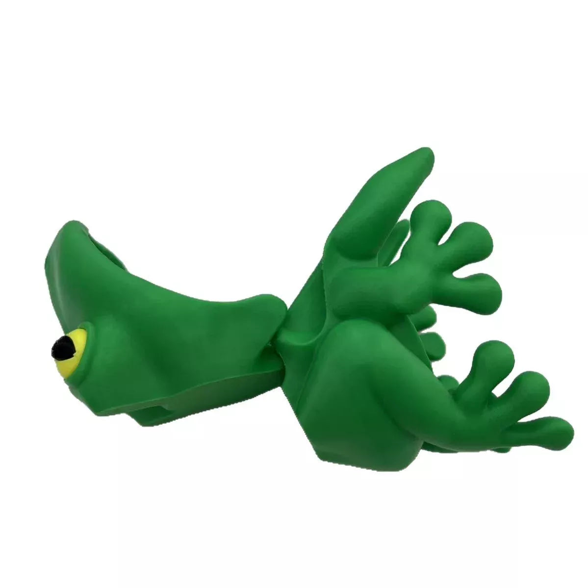 Cute 3D Printed Frog Can Lid Cover Portable Reversible Beverage Can Dustproof Cover Reusable Spill-Proof Cap Fun Soda Can Protector for Standard Cans