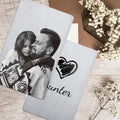 Custom Wallet Insert Card Engarved Wallet Cart with Text and Photo Photo Card for Mens Wallet