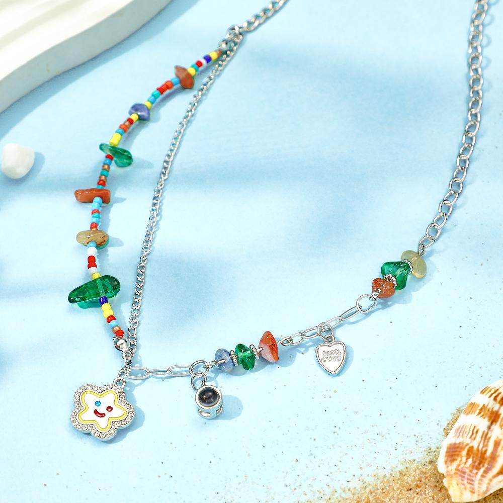 Custom Projection Necklace Hot Girl Summer Gift