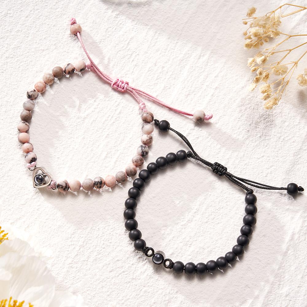 Custom Projection Bracelet Unique Romantic Couple Gift