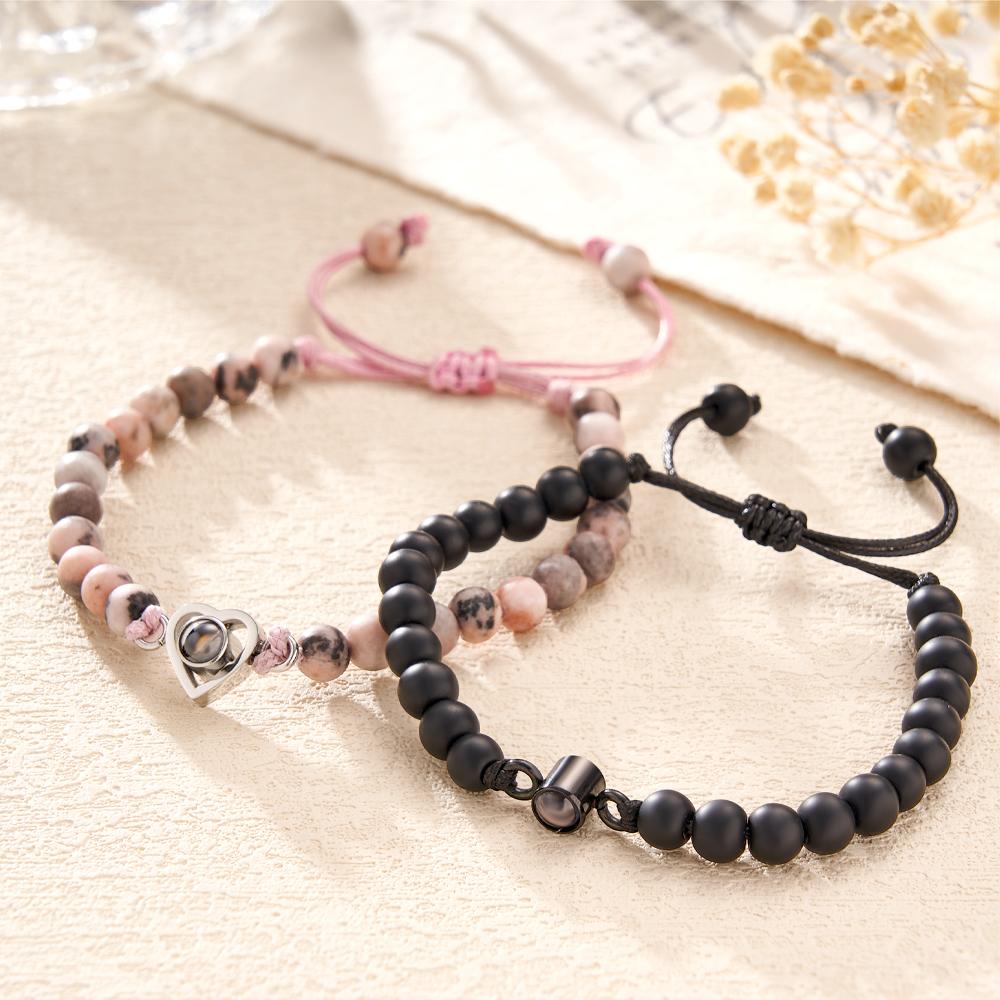 Custom Projection Bracelet Unique Romantic Couple Gift