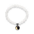 Custom Moon Phase Beads Bracelet Luminous Bracelet Gift for Her