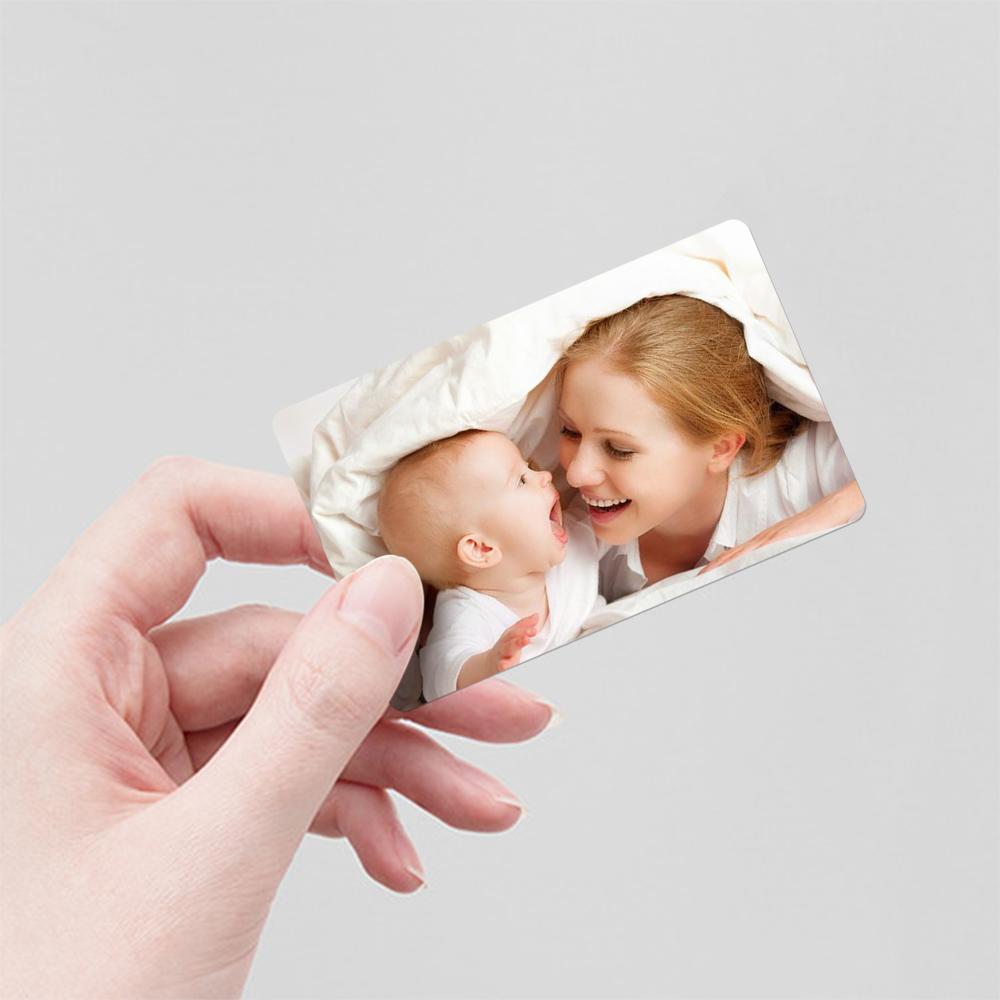 Custom Photo Wallet Insert Card Mother's Gifts Card