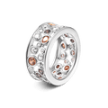 Halo Ring Female 925 Sterling Silver
