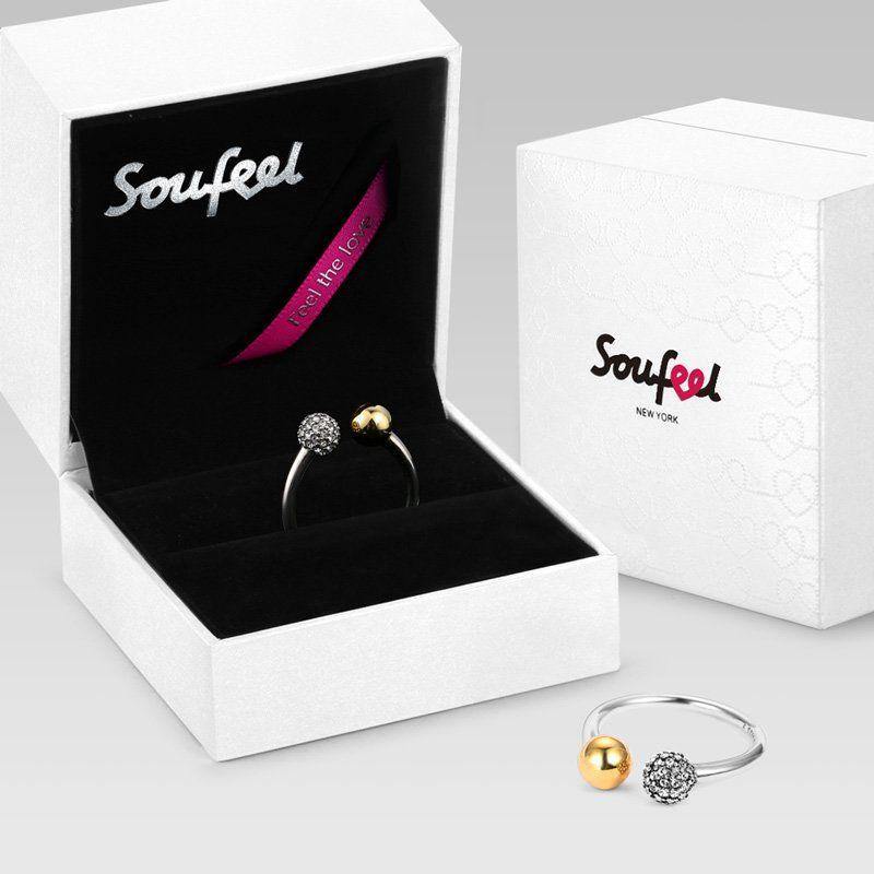 Soufeel Strike Lucky Ring 14k Gold Plated Silver