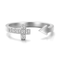 Cross Ring Silver