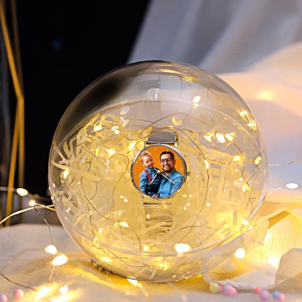 Transparent Round Plastic Ball Color Light String Creamy-white Raffia Shredded Paper Silk Three-piece Suit Creative Gift Combination