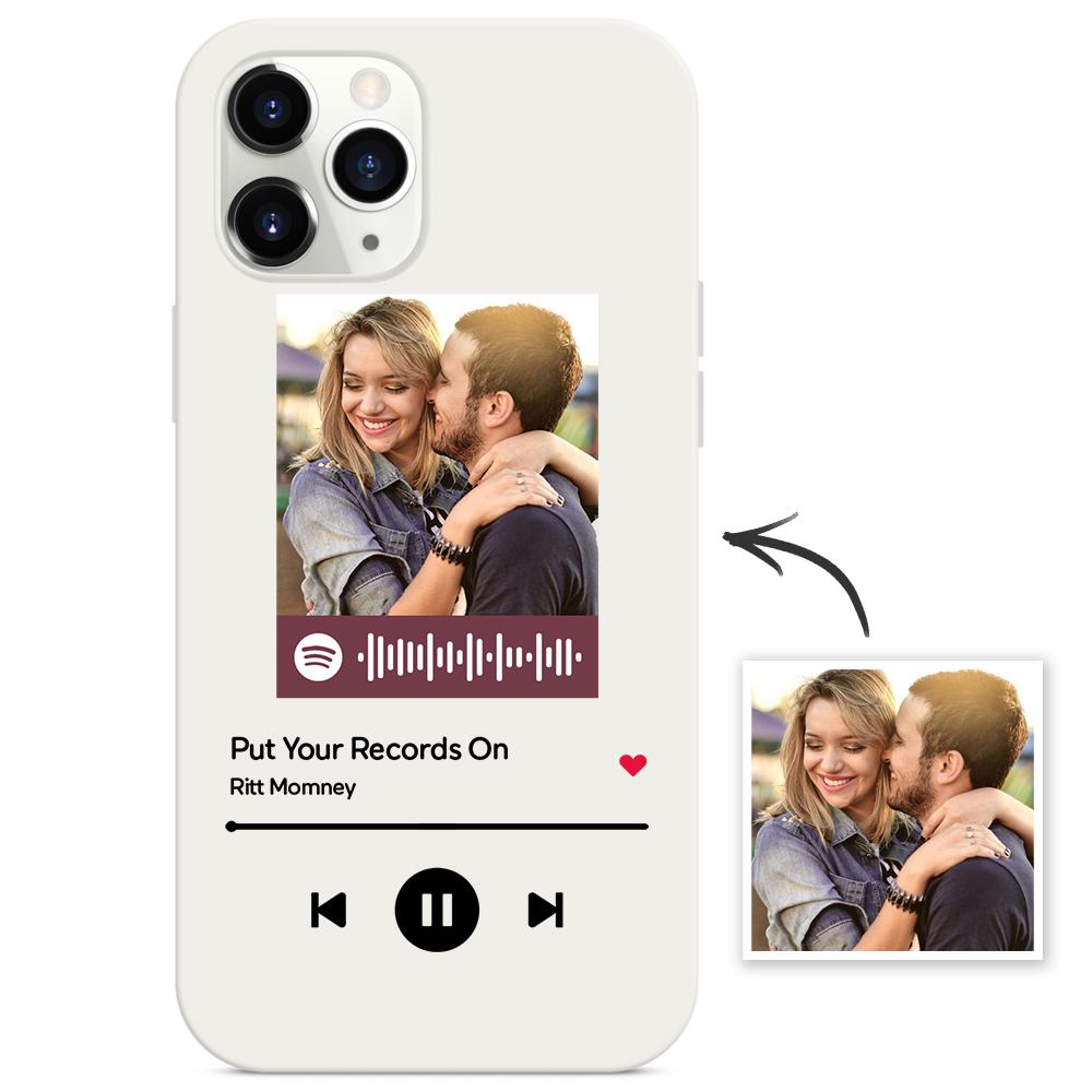 Custom Spotify Code iPhone Case Music Protection Creative Gifts