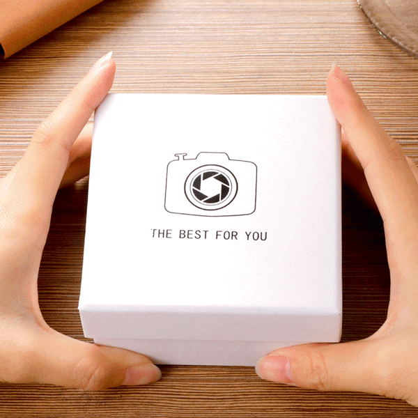 5 Pics Custom Photo Camera Roll Keychain with Pictures Customized Photo Gifts  with Package for Family