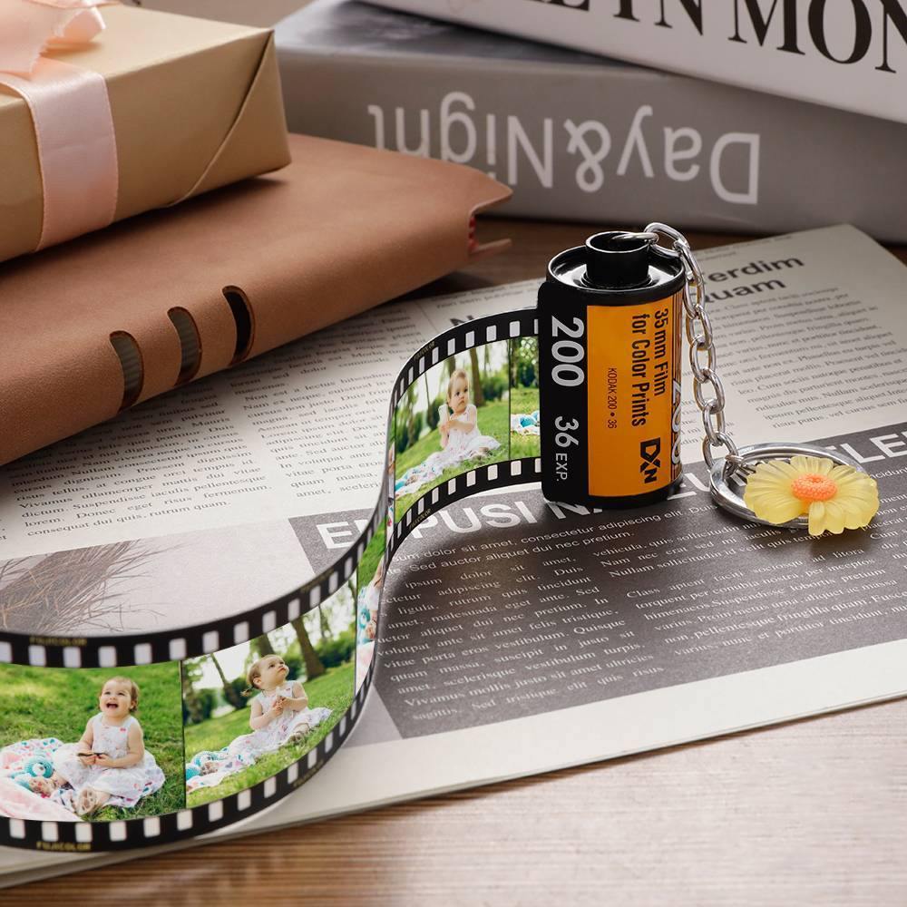 Custom Keychain Camera Roll Keychain Multiphoto Colorful  Creative Gifts