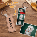 My Little PUFF Custom Photo Keychain Double-Side Engraved