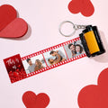 Custom Photo Film Roll Keychain This Is Us Theme Love Heart Camera Keychain Valentine's Day Gift