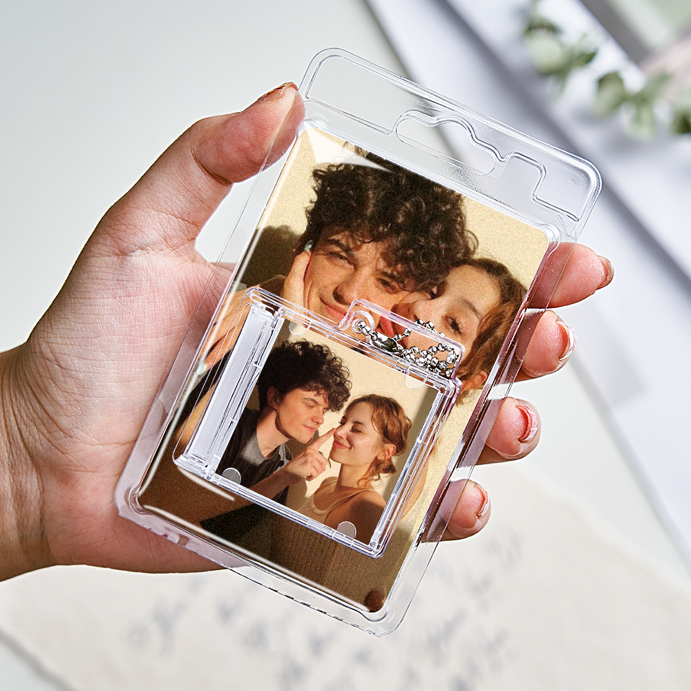 Personalized NFC Keychain Custom Mini Album CD Keychain with Fully Custom Photos+Song Play Your Favorite Spotify Song Instantly Personalized Music Gift Music Lover Keychain CD Album