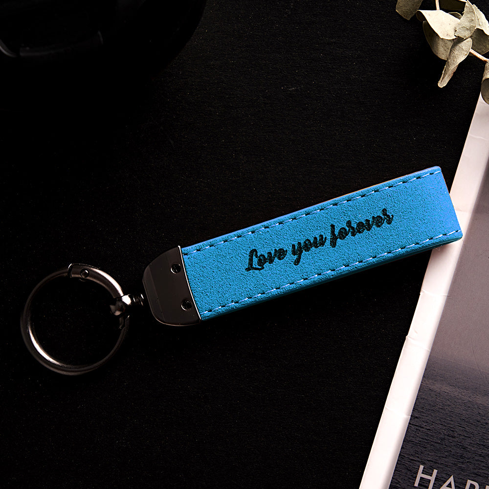 Custom Spotify Keychain Gift With Song BarCode Leather Keychain Gift For Her Boyfriend Girlfriend Gift