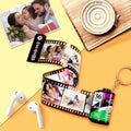 Scannable Spotify Code Film Keychain Spotify Favorite Song Photo Engraved Film Keychain Anniversary Gifts Green Color 10 Pics