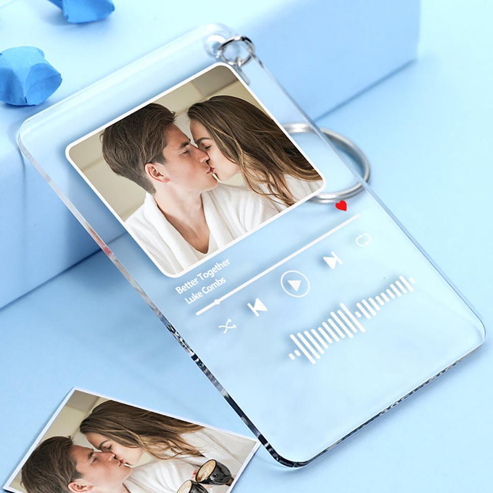 Scannable Custom Music Code Lamp Acrylic Music Plaque Night Light