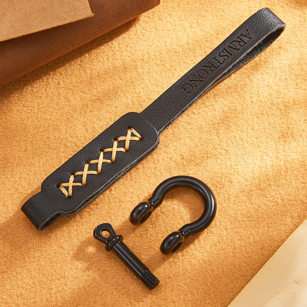 Custom Engraved Keychain Car Keychain Men's Gifts