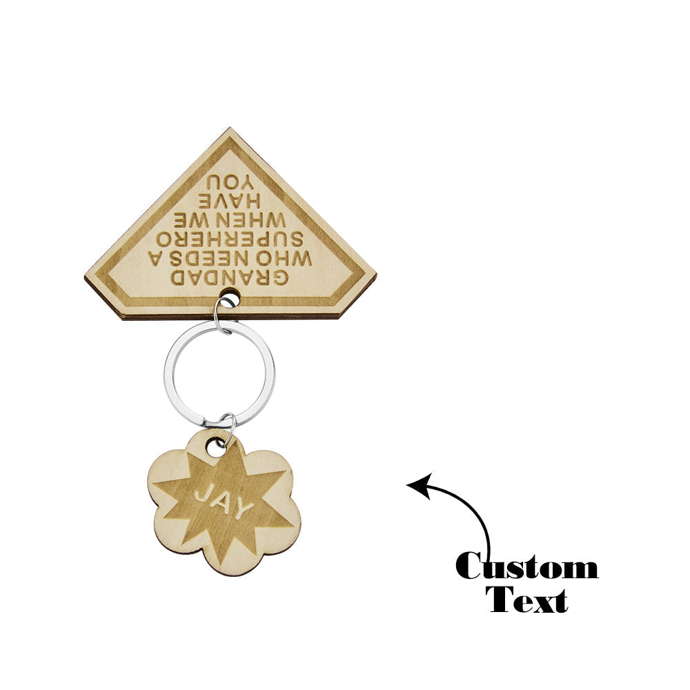 Custom Engraved Keychain Custom Name Diamond Family Gifts