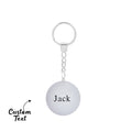 Custom Engraved Keychain Golf Creative Sport Gifts