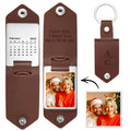 Unique Personalized Anniversary Calendar Date Photo Drive Safe Keychain Engagement Date Calendar Gift Christmas Gift
