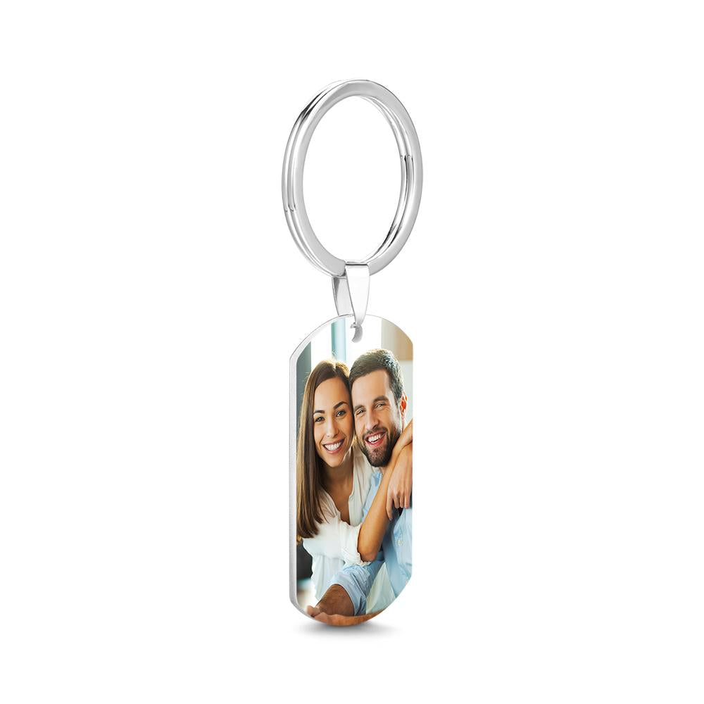 Drive Safe Keychain Customized Photo Gifts Drive Safe I Need You Here With Me Valentines Day Gift For Him