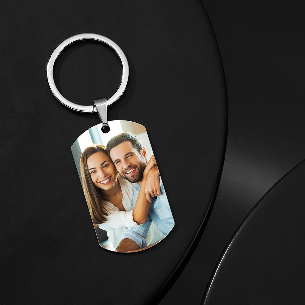Drive Safe Keychain Customized Photo Gifts Drive Safe I Need You Here With Me Valentines Day Gift For Him