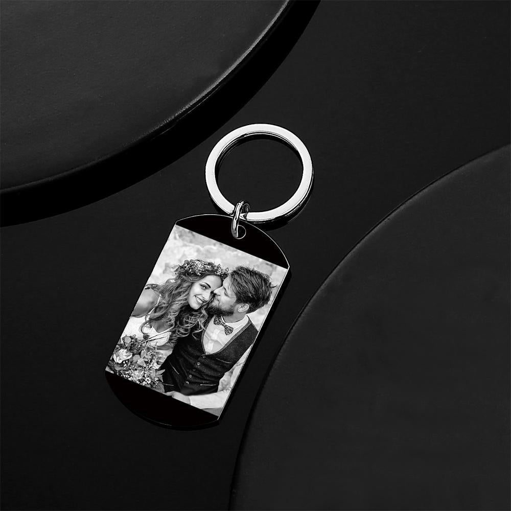 Custom Keychain Photo Calendar Keychain Tag Keychain  Gift for Christmas