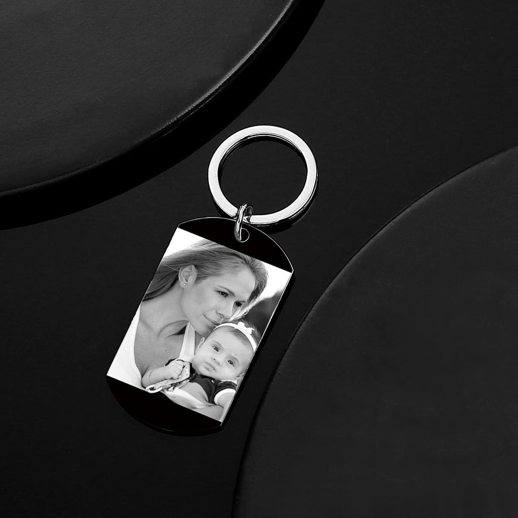 Custom Keychain Photo Calendar Keychain Tag Keychain Gift for Mother